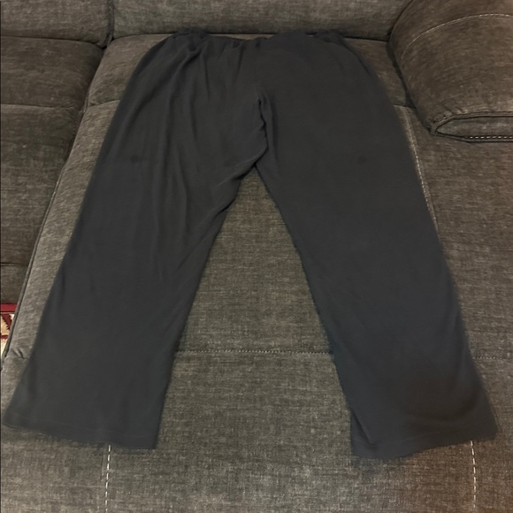 Woman Within Black Sweatpants with 2 sides pockets Women’s Size 22/24 1X TALL - Picture 2 of 11